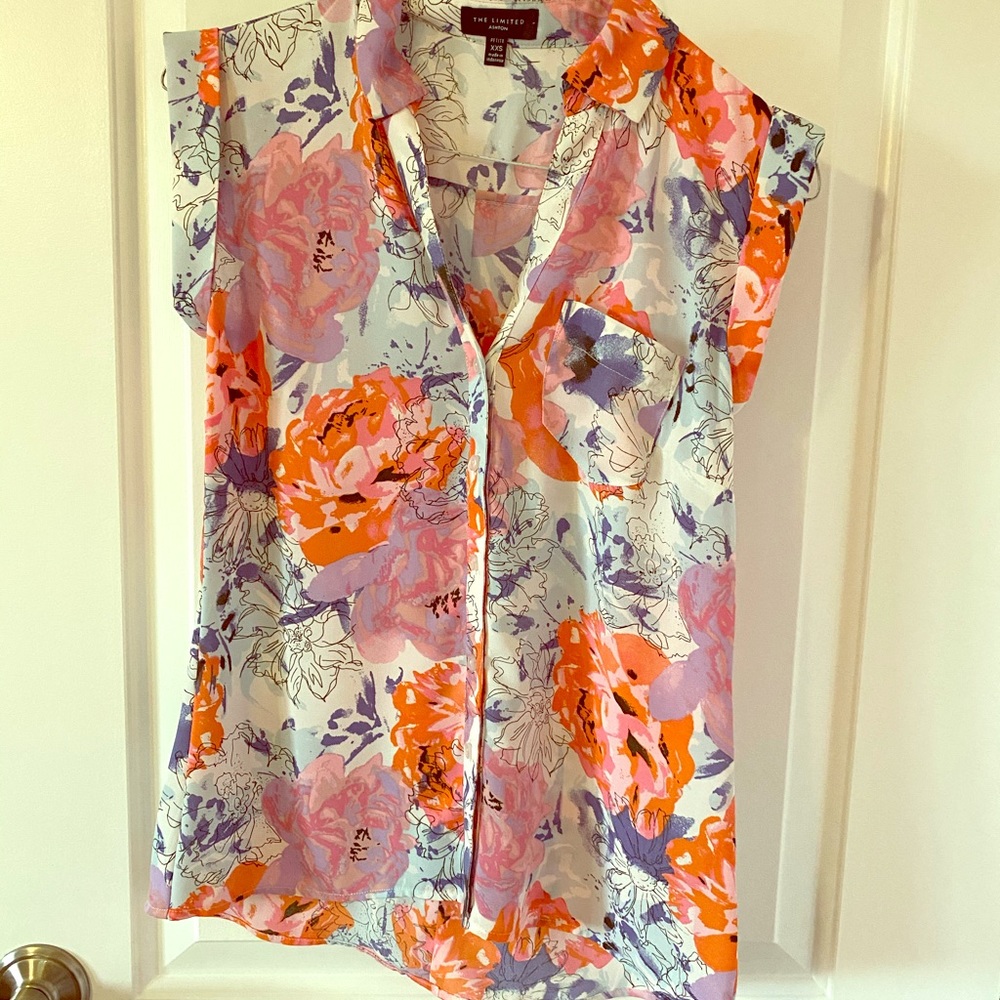 The Limited button down collar shirt XXS